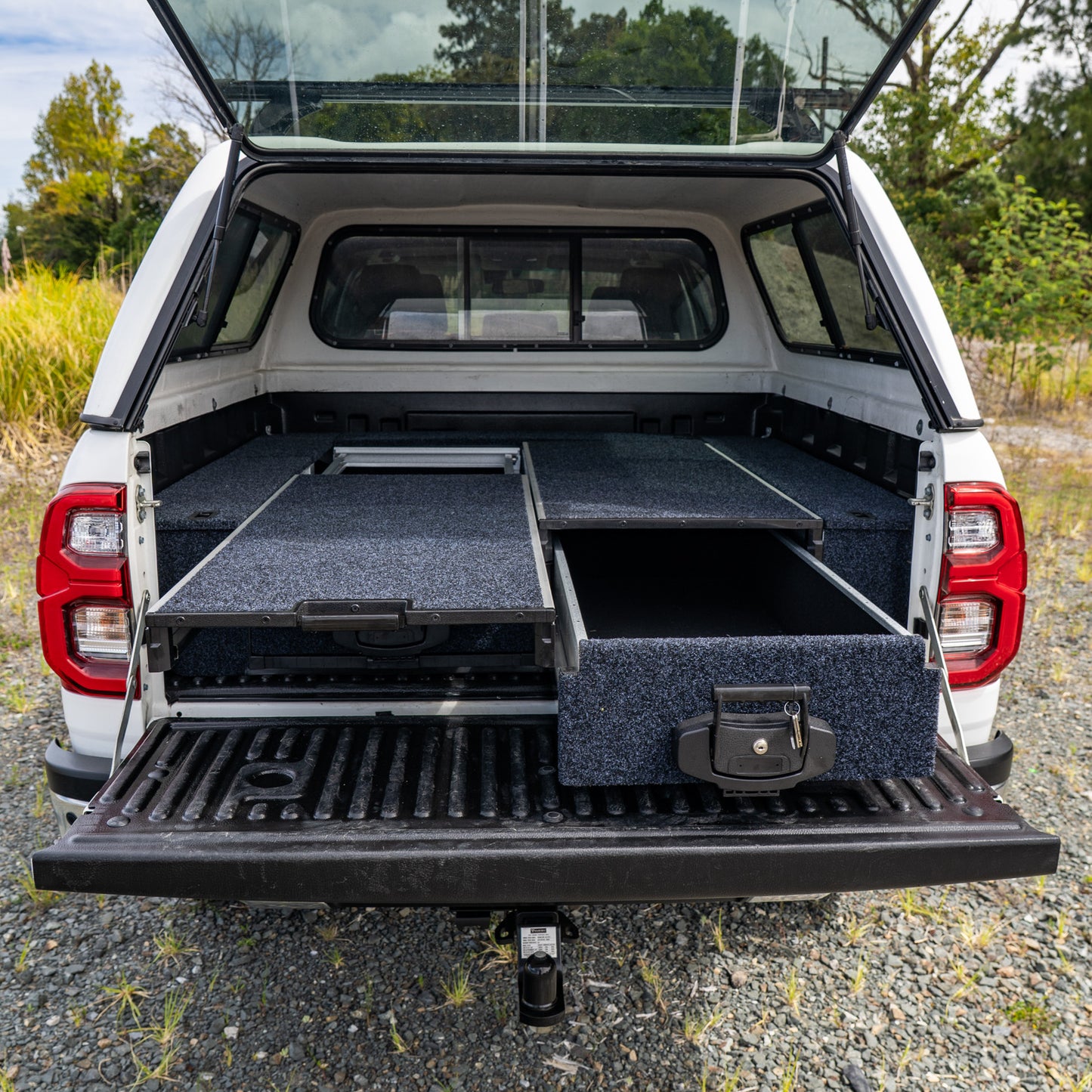 Shield Off-Road Ute Drawers with Top Slide — Toyota Hilux 2015+ — TO SUIT TOYOTA HILUX N80 [2015-2025]