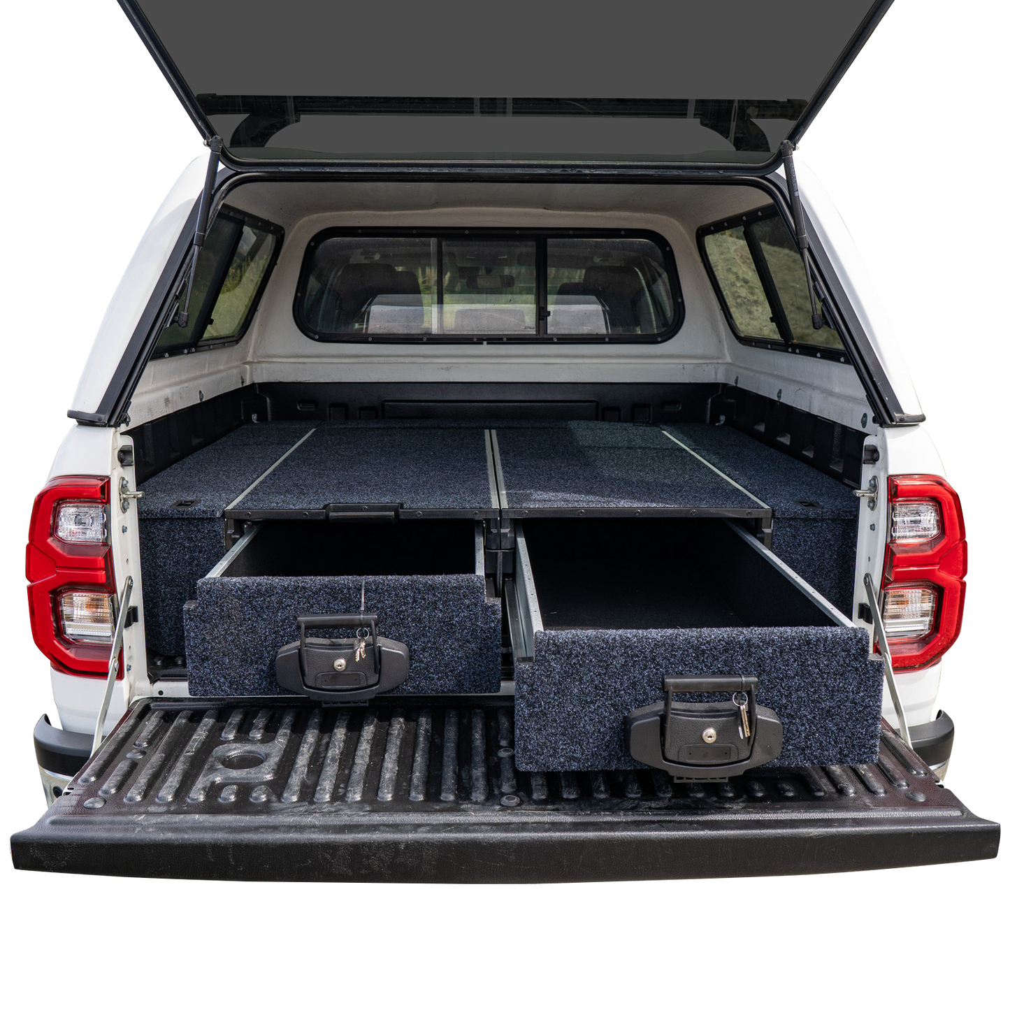 Shield Off-Road Ute Drawers with Top Slide — Toyota Hilux 2015+ — TO SUIT TOYOTA HILUX N80 [2015-2025]