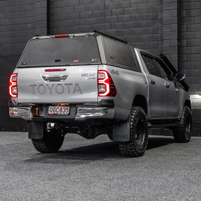 DEFENDER Off-Road Windowless Aluminium Canopy — Toyota Hilux SR5 [2015-Present]