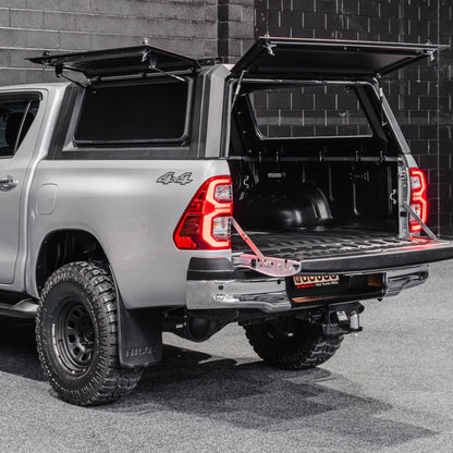DEFENDER Off-Road Windowless Aluminium Canopy — Toyota Hilux SR5 [2015-Present]
