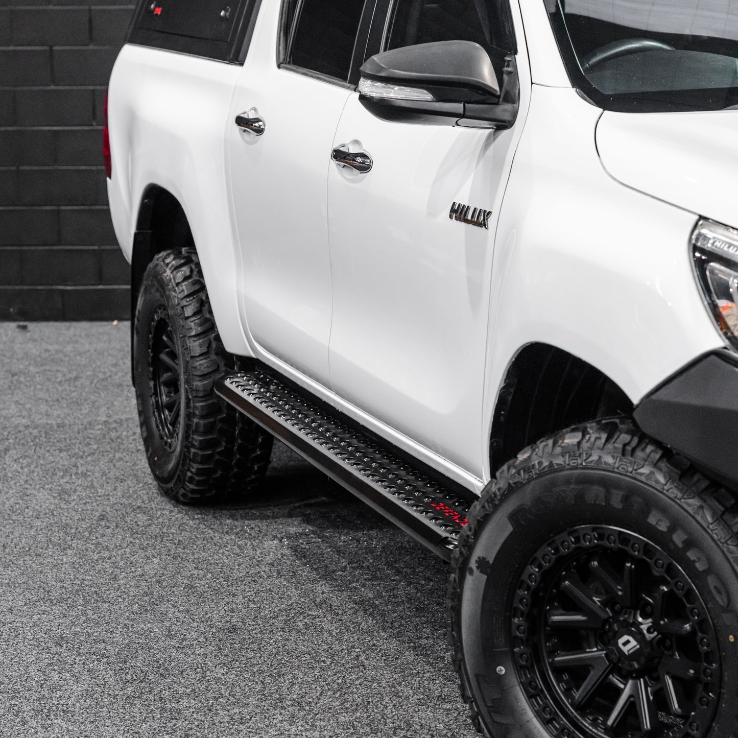 Shield Off-Road Side Steps — TO SUIT TOYOTA HILUX N80 [2015-2021]