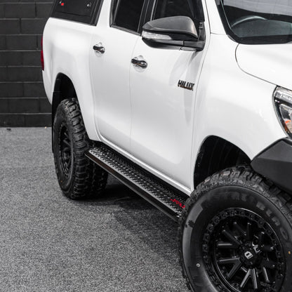 Shield Off-Road Side Steps — TO SUIT TOYOTA HILUX N80 [2015-2021]