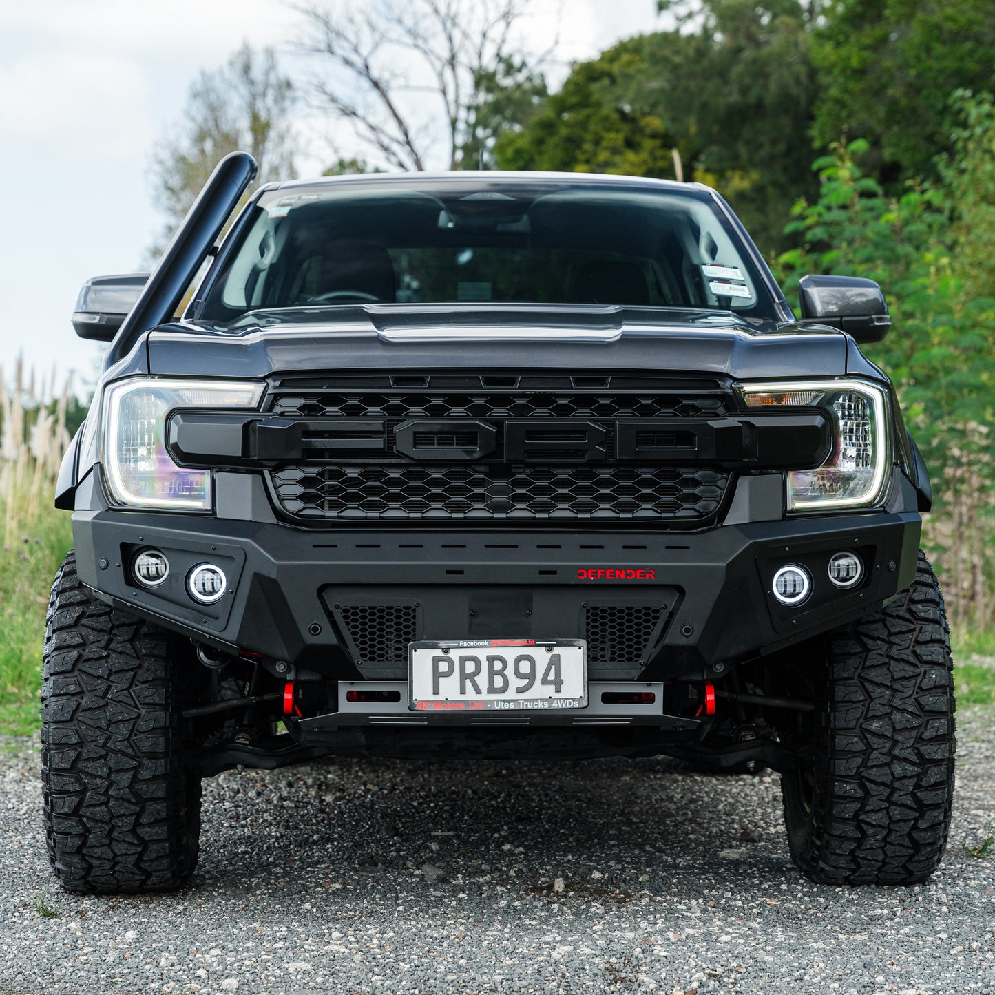 SHIELD Off-Road Loopless Bull-Bar — to suit Ford Ranger Next Gen 2022+