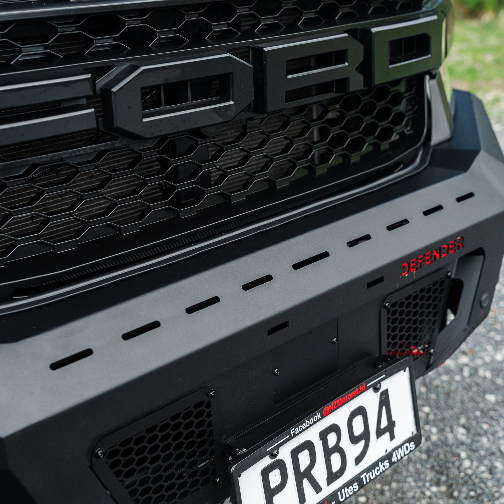 DEFENDER Off-Road Loopless Bull-Bar — Ford Ranger Next Generation [2022-Present]