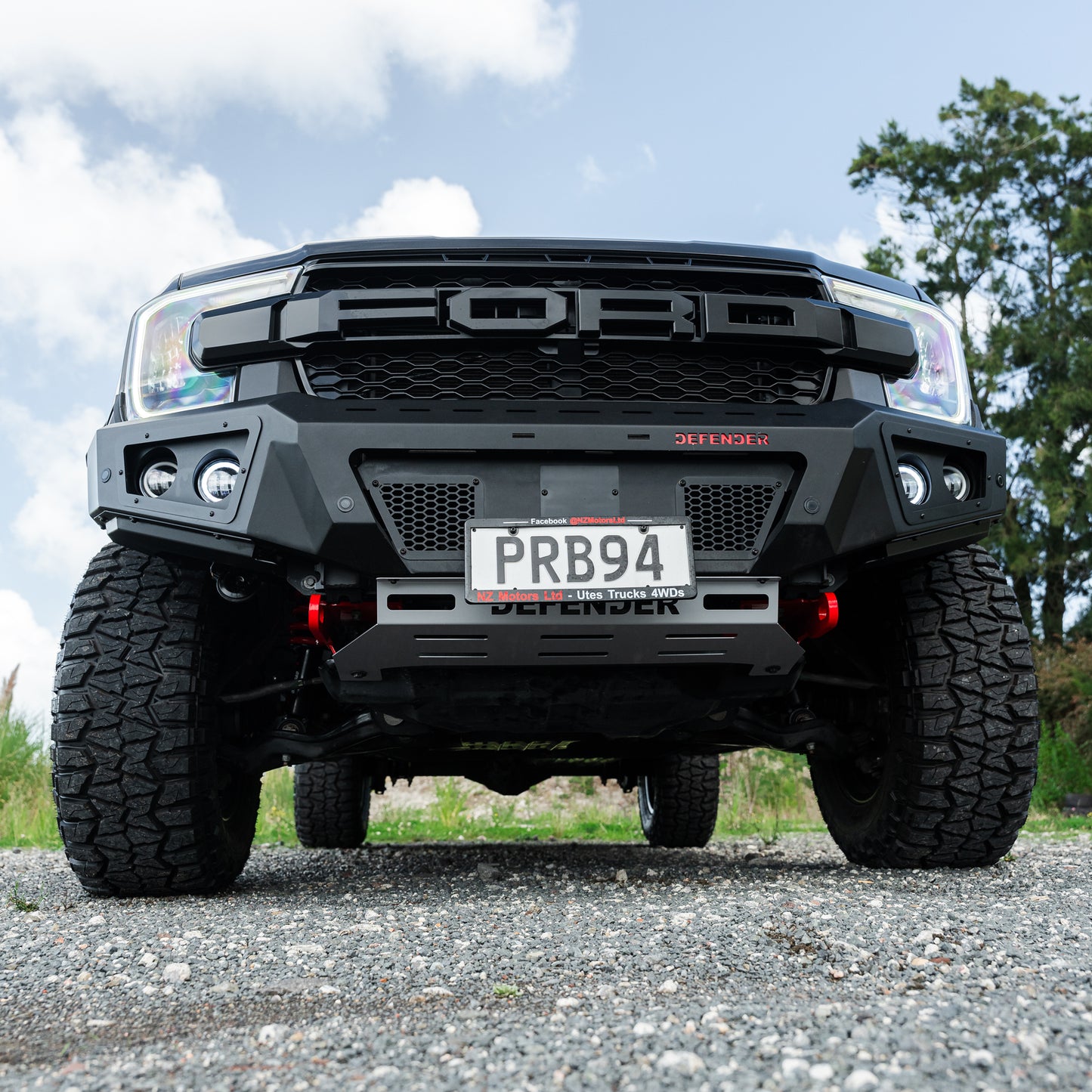 SHIELD Off-Road Loopless Bull-Bar — to suit Ford Ranger Next Gen 2022+