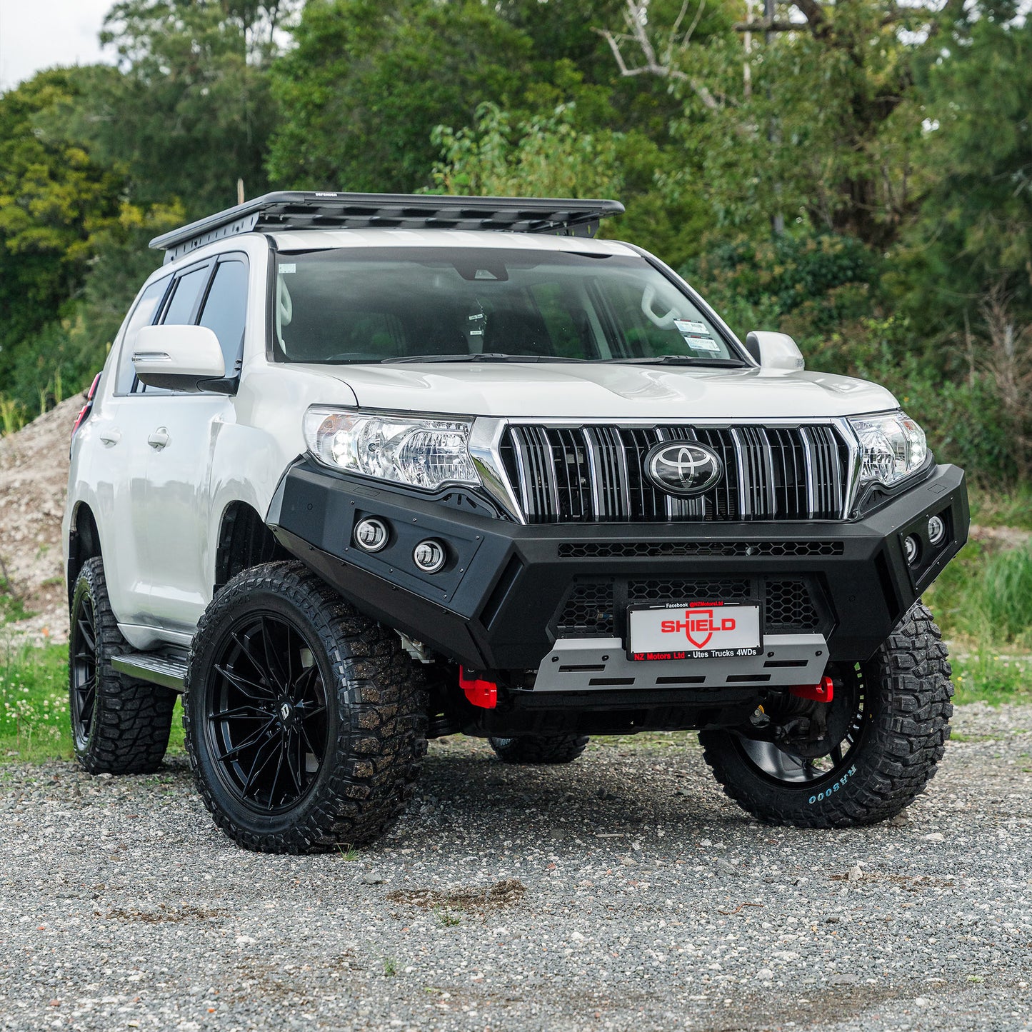 SHIELD Off-Road Loopless Bull-Bar — Toyota Prado 150 2018 - 2023
