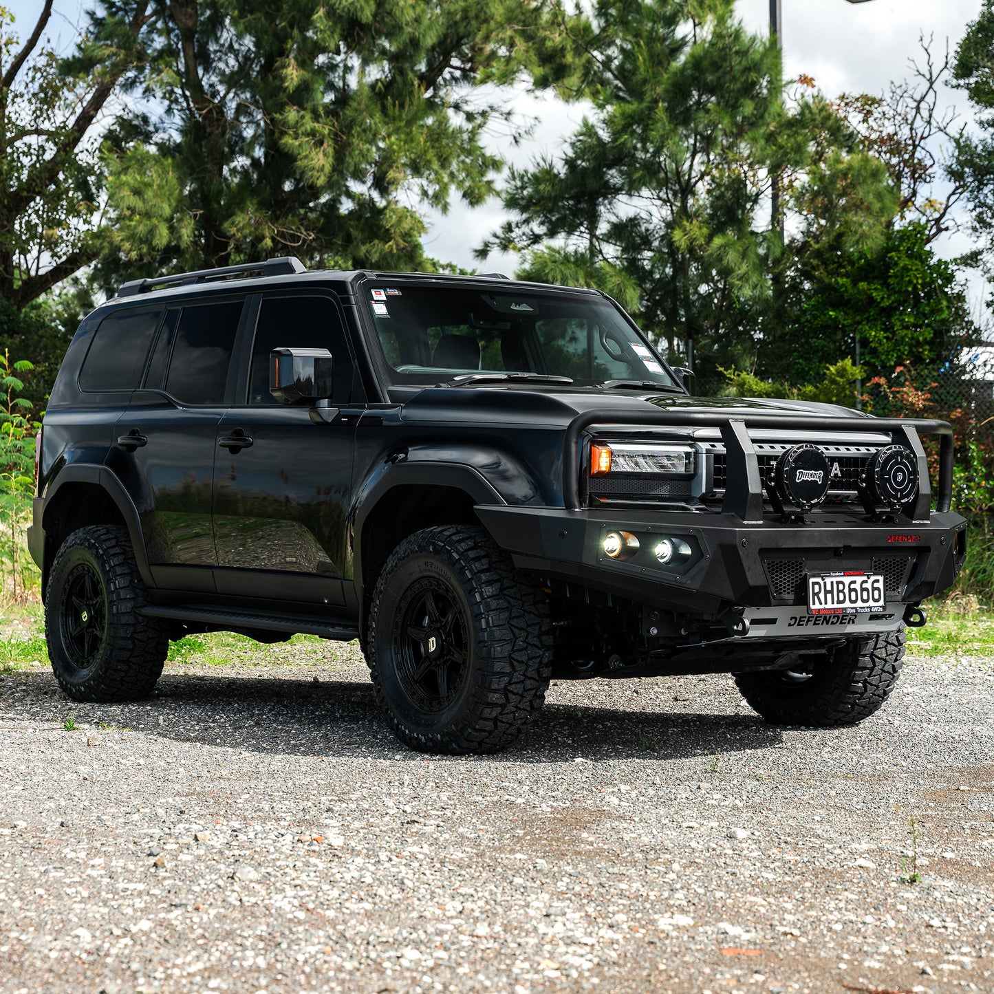 SHIELD Off-Road Triple Loop Bull-Bar — to suit Toyota Land Cruiser Prado 2025+