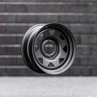 17x8 Triangle Spoke Steel Wheels