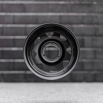 17x8 Triangle Spoke Steel Wheels