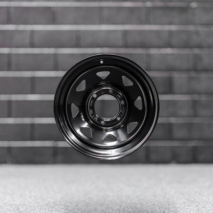 16x8 Triangle Spoke Steel Wheels