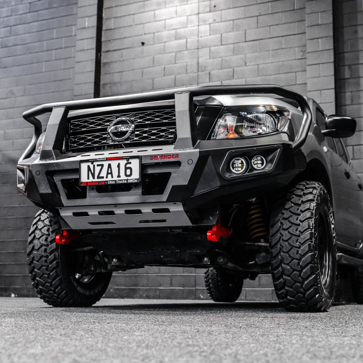 DEFENDER Off-Road Triple Loop Bull-Bar — Nissan Navara [2021-Present]