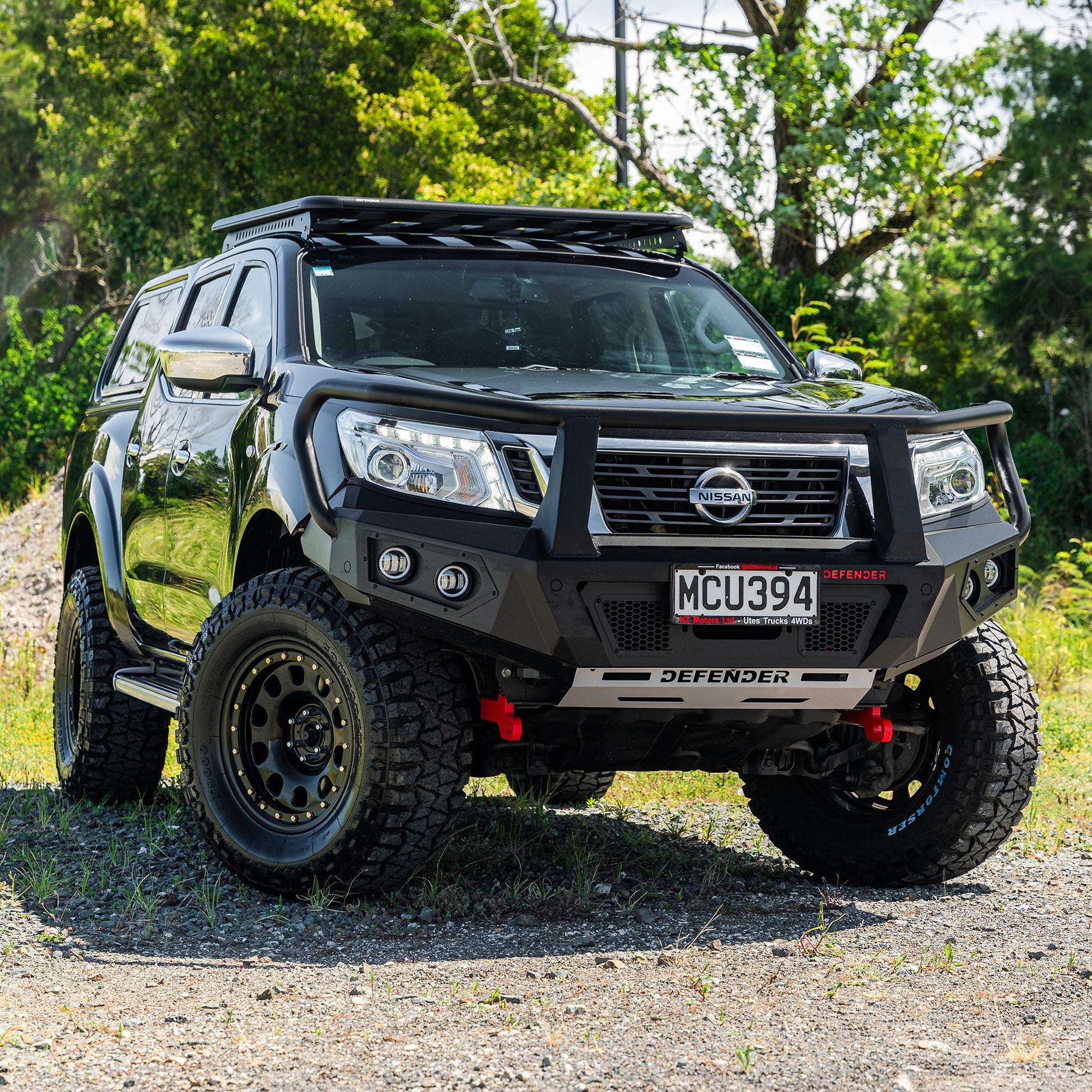 DEFENDER Off-Road Triple Loop Bull-Bar — Nissan Navara [2015-2021]