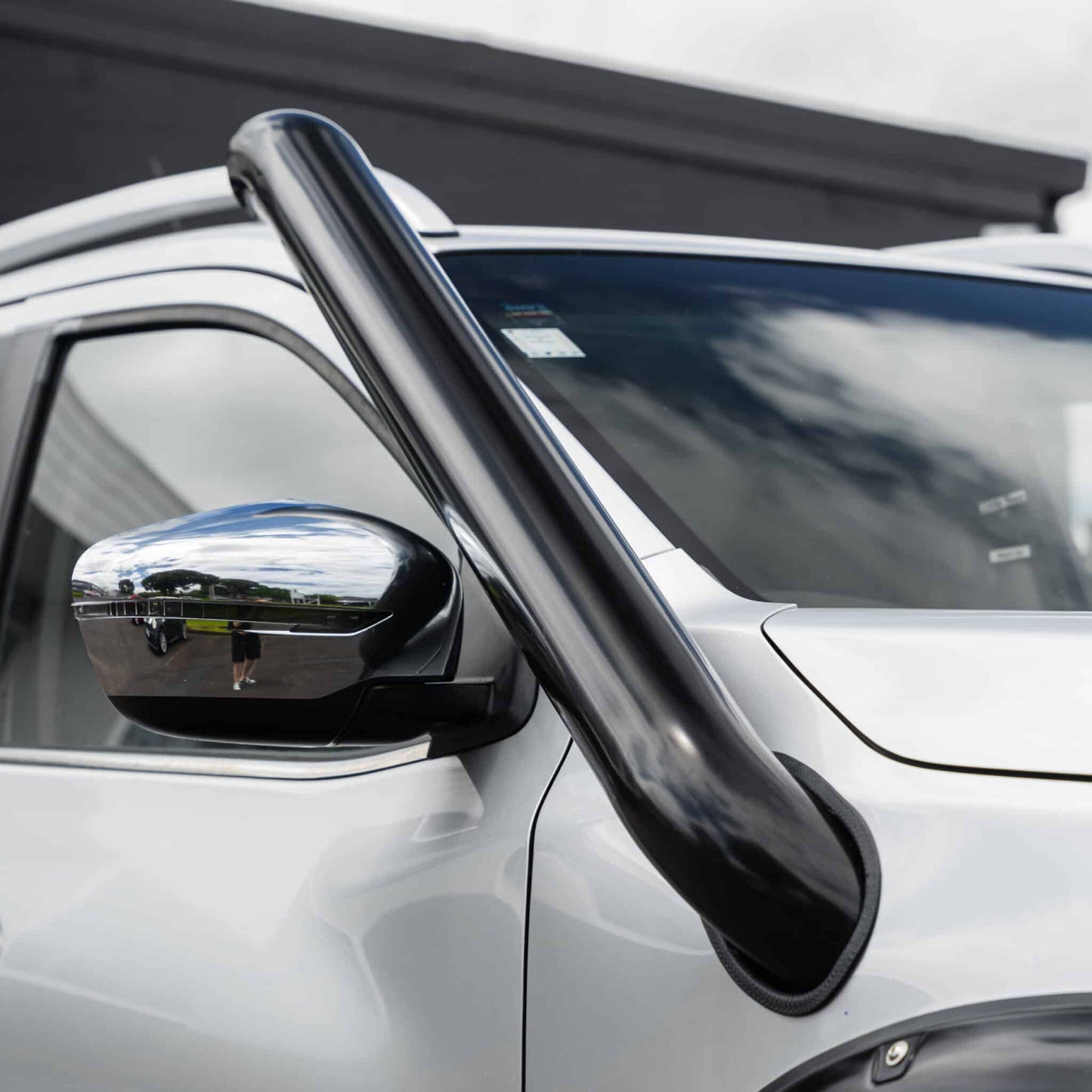 SHIELD OFF-ROAD STAINLESS SNORKEL — to suit Nissan Navara NP300 – 2015+