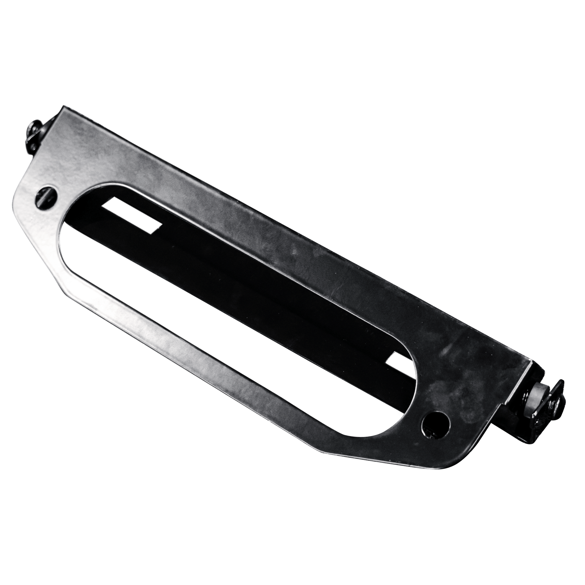 Flip Up Winch License Plate Bracket