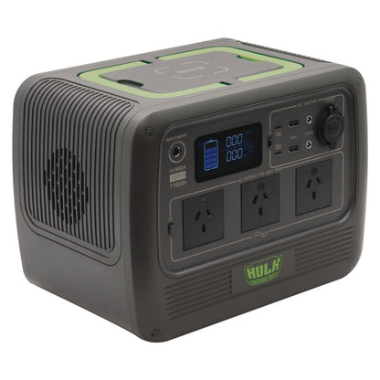 HULK PORTABLE POWER STATION PS700 60AH WITH 700W PURE SINE INVERTER