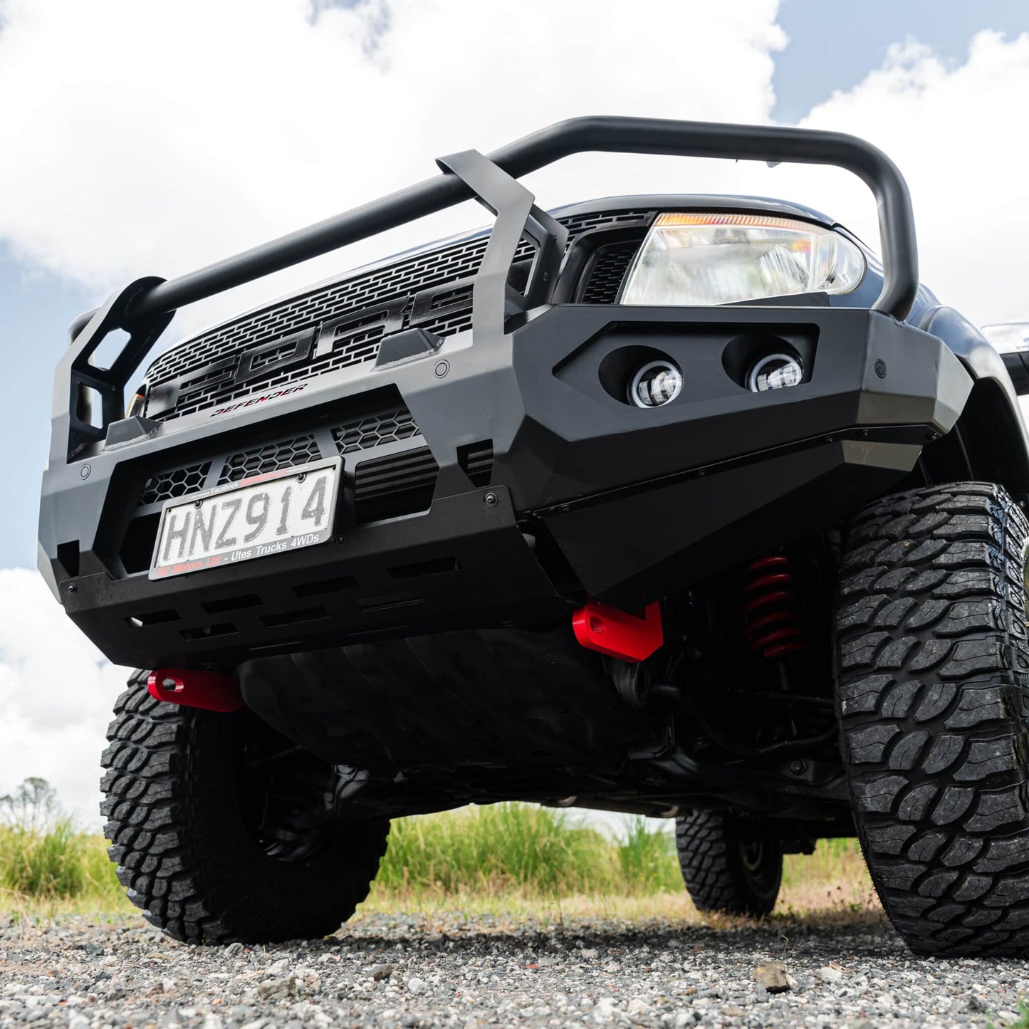 SHIELD Off-Road Triple Loop Bull-Bar — to suit Ford Ranger 2012 - 2014