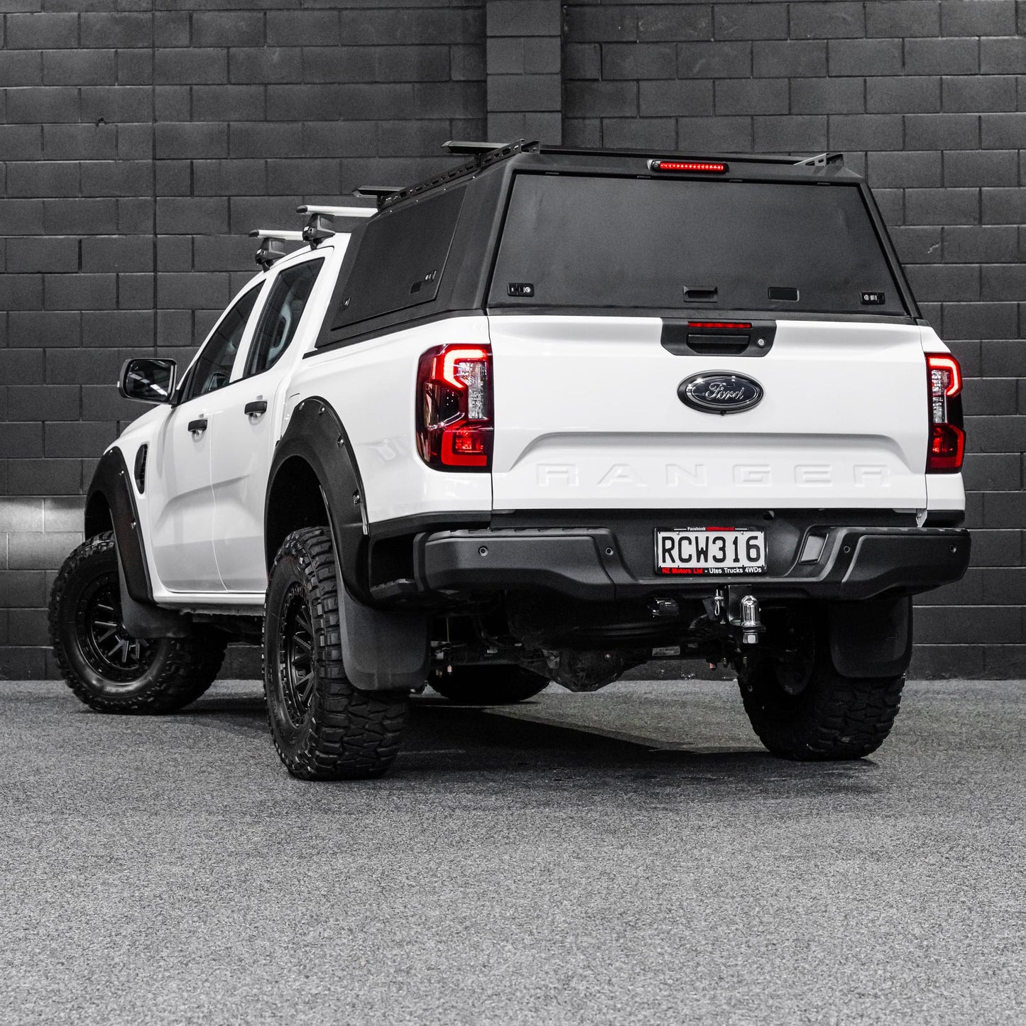 Shield Off-Road Aluminium Windowless Canopy — to suit Ford Ranger Next Gen [2022+]