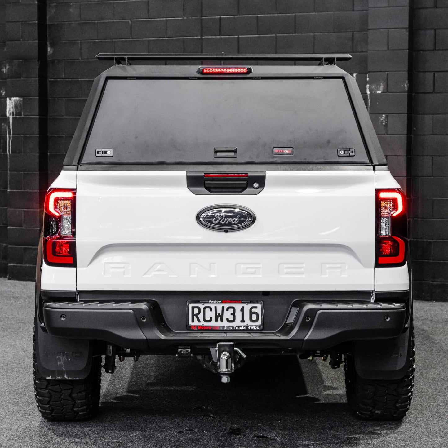 Shield Off-Road Aluminium Windowless Canopy — to suit Ford Ranger Next Gen [2022+]