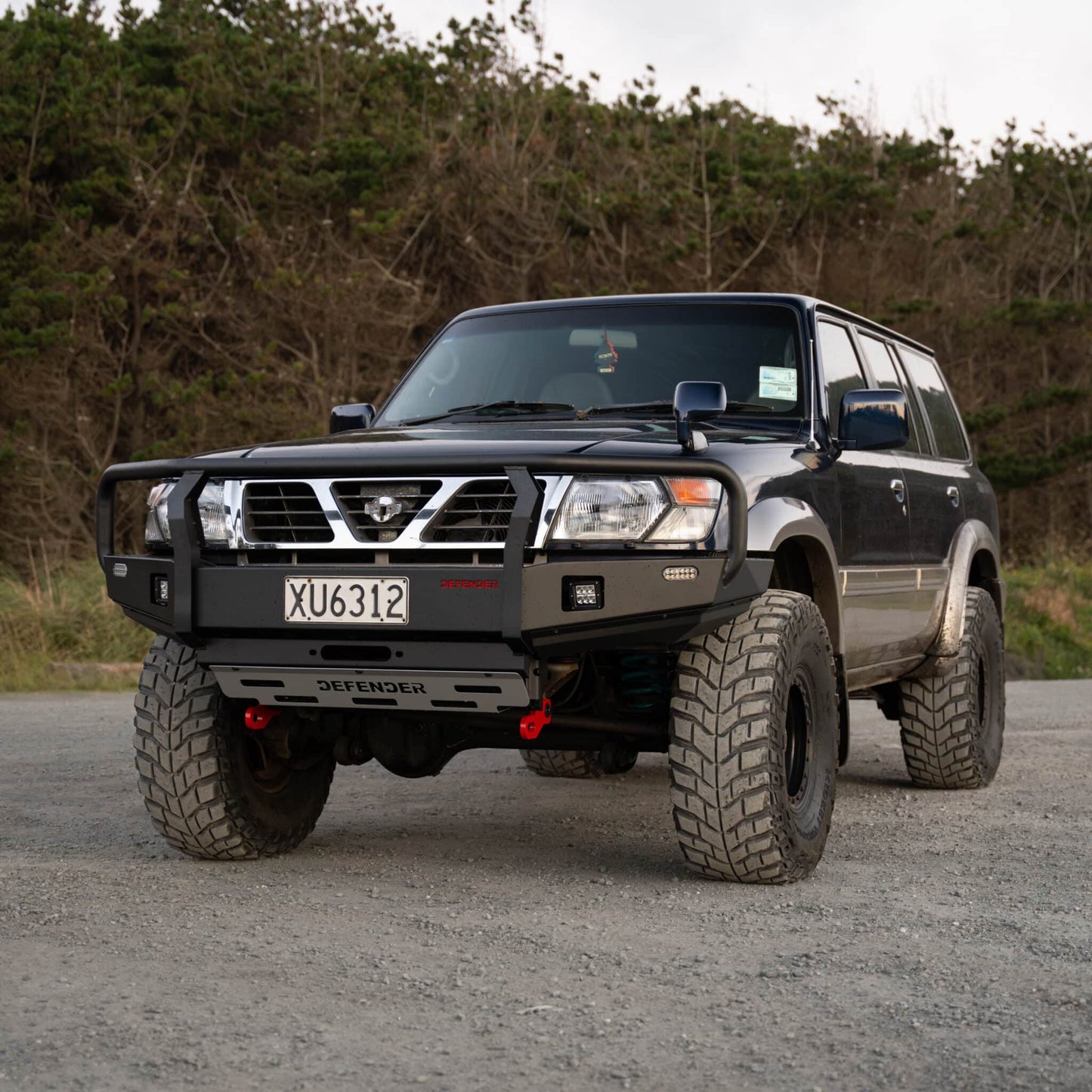 SHIELD Off-Road Triple Loop Bull-Bar — To Suit Nissan Patrol Y61 GU [1998 - 2015]