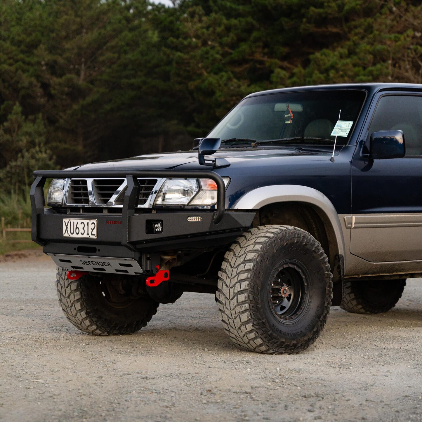 SHIELD Off-Road Triple Loop Bull-Bar — To Suit Nissan Patrol Y61 GU [1998 - 2015]