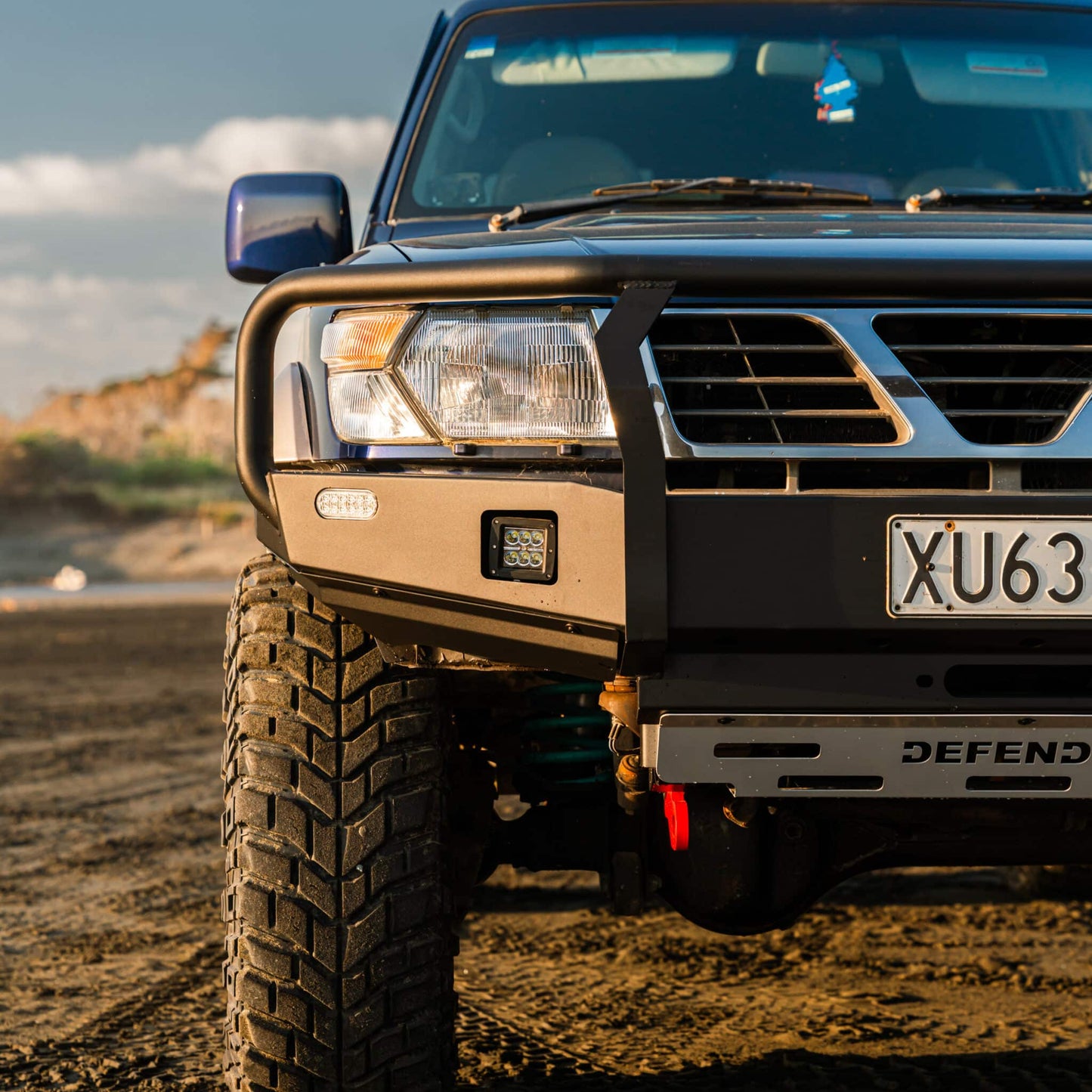 SHIELD Off-Road Triple Loop Bull-Bar — To Suit Nissan Patrol Y61 GU [1998 - 2015]