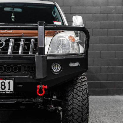 SHIELD Off-Road Triple Loop Bull-Bar — to suit Toyota Prado 2002 - 2009