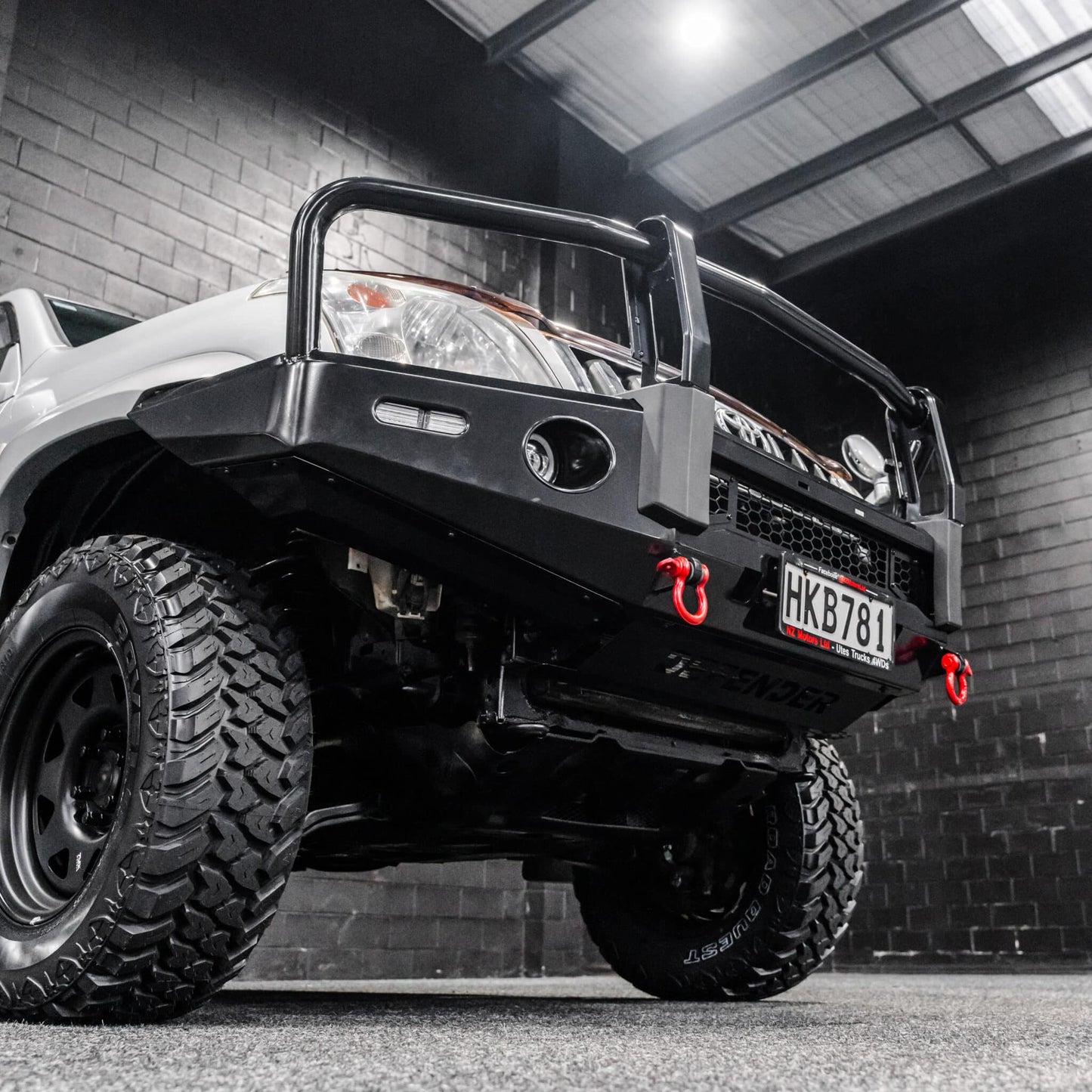 SHIELD Off-Road Triple Loop Bull-Bar — to suit Toyota Prado 2002 - 2009