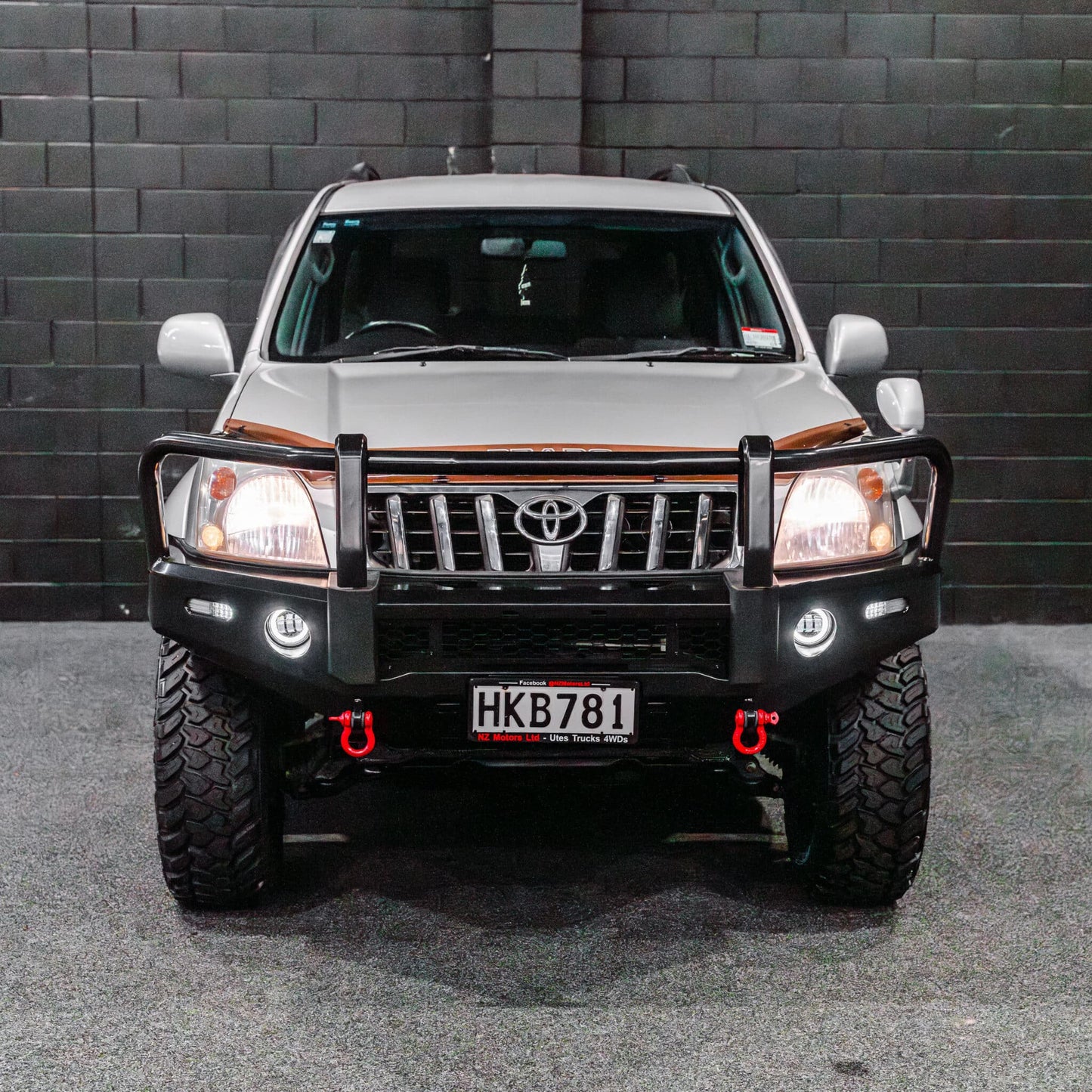 SHIELD Off-Road Triple Loop Bull-Bar — to suit Toyota Prado 2002 - 2009