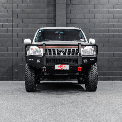 SHIELD Off-Road Triple Loop Bull-Bar — to suit Toyota Prado 2002 - 2009