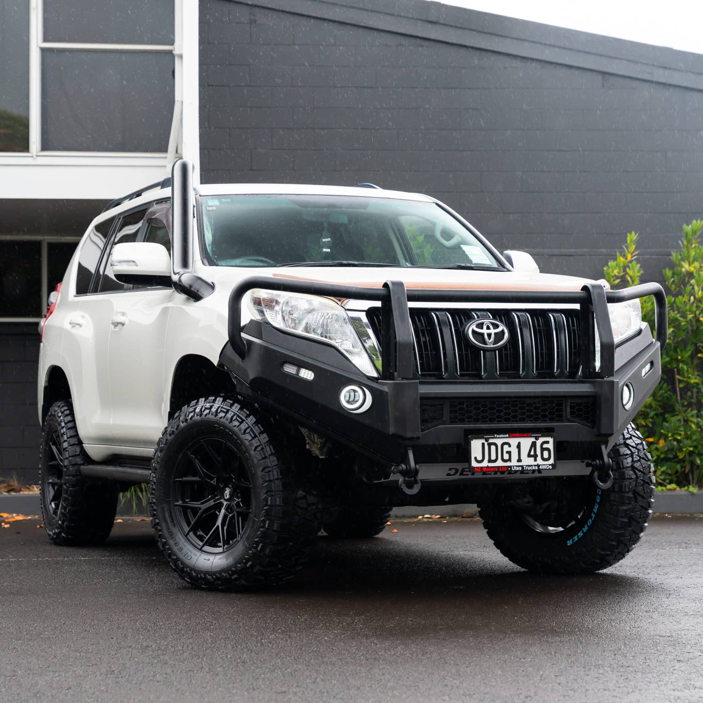 SHIELD OFF-ROAD STAINLESS SNORKEL — to suit Toyota Prado 150 Series (J150) 2010-2023