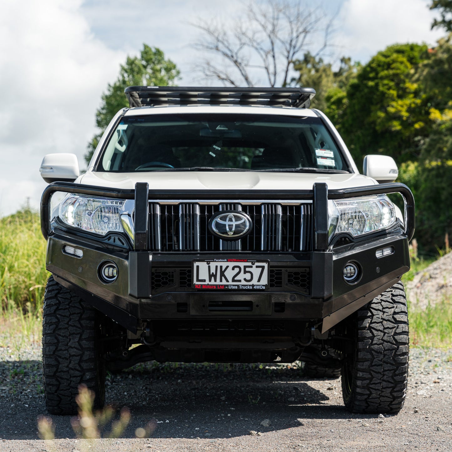 SHIELD Off-Road Triple Loop Bull-Bar — Toyota Prado 150 2018 - 2023