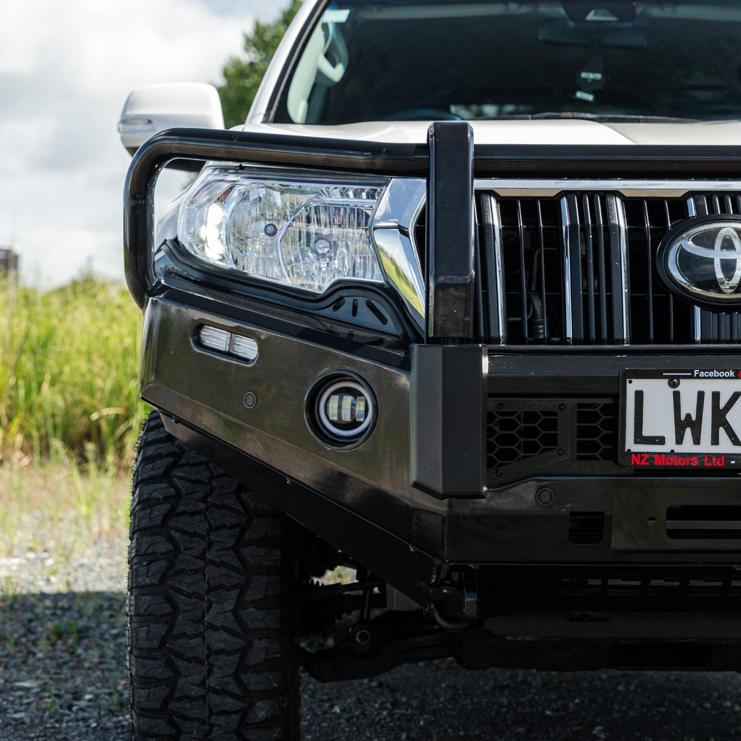SHIELD Off-Road Triple Loop Bull-Bar — Toyota Prado 150 2018 - 2023