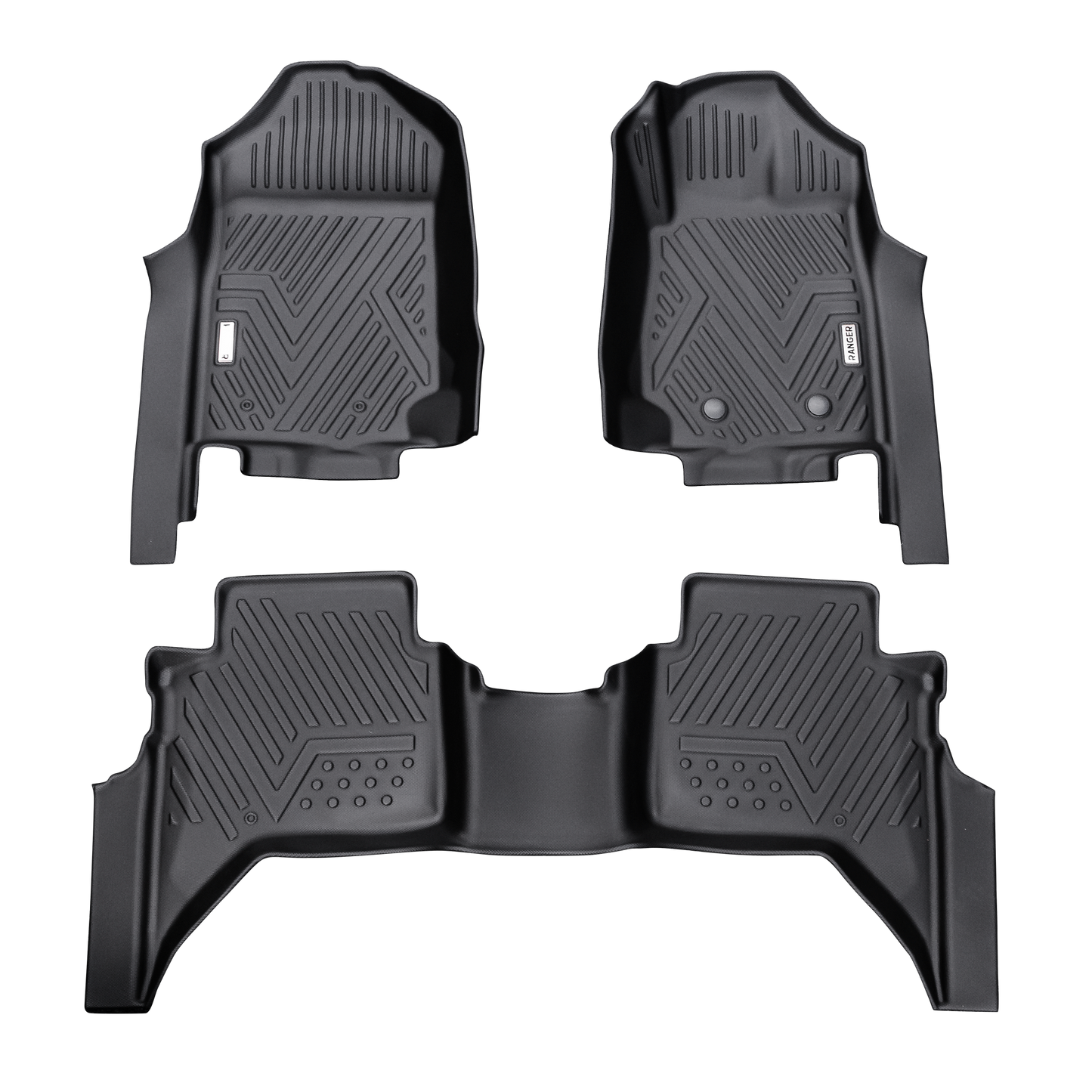 Heavy-Duty Floor Mats to suit Ford Ranger 2015-2021