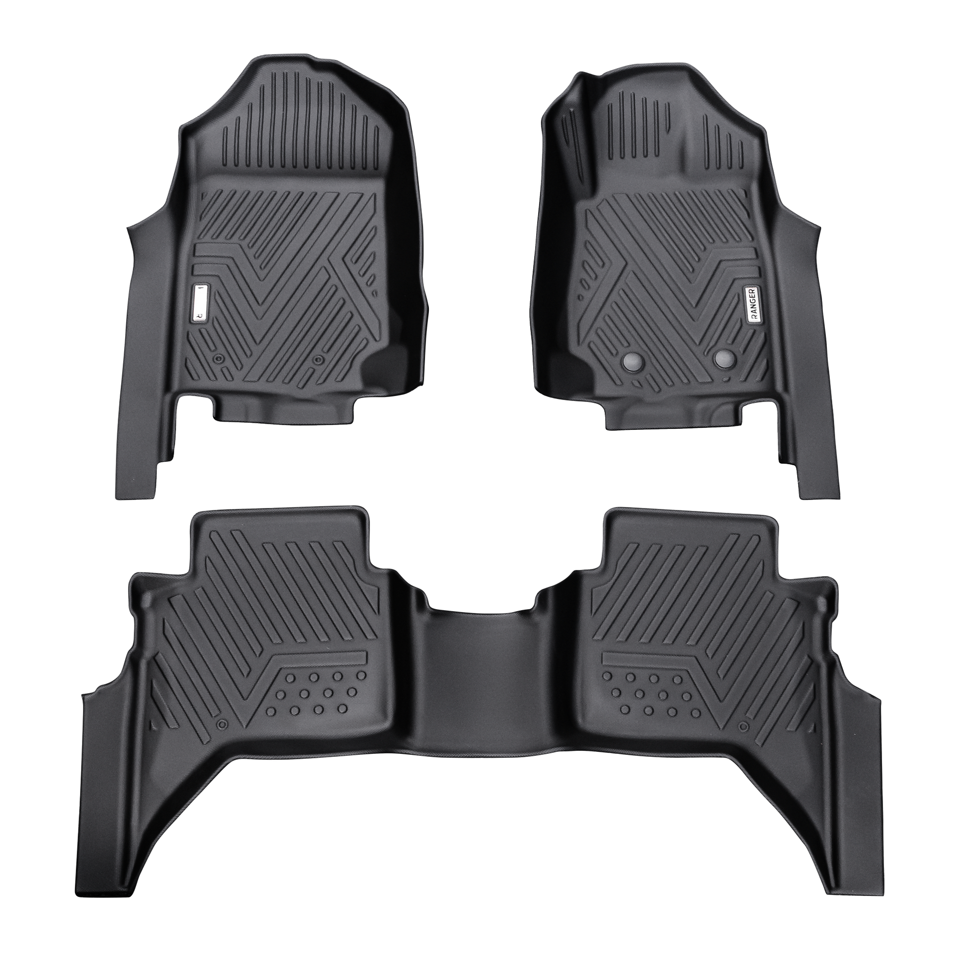 Heavy-Duty Floor Mats to suit Ford Ranger 2015-2021