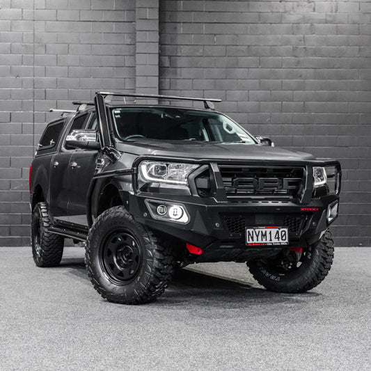 Shield Off-Road Brush Bar & Rock Slider Combo — TO SUIT FORD RANGER PX2-3 [2015-2022]