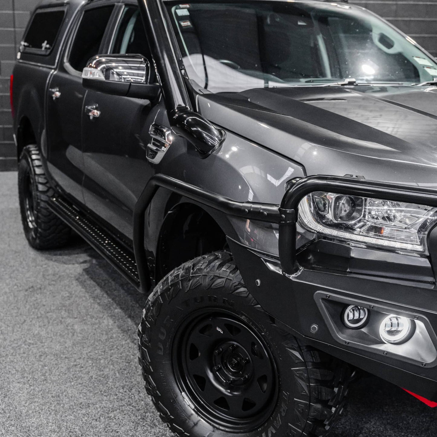 Shield Off-Road Brush Bar & Rock Slider Combo — TO SUIT FORD RANGER PX2-3 [2015-2022]