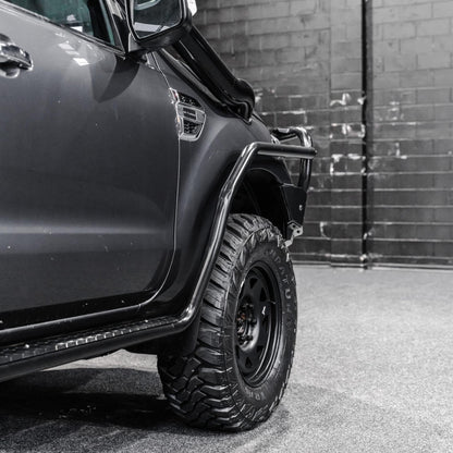 Shield Off-Road Brush Bar & Rock Slider Combo — TO SUIT FORD RANGER PX2-3 [2015-2022]