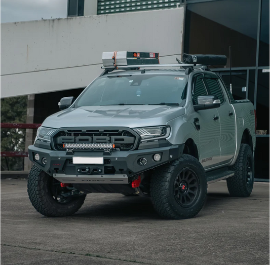 Rockarmor Gt Steel Hoopless Bullbar - Ford Ranger Px1, 2 & 3