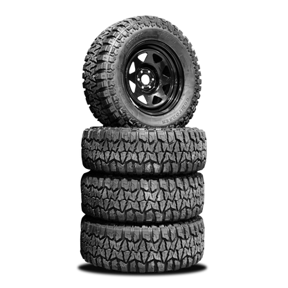 265/70/R17LT RT Tyres + Steelies — 17" RT Tyres + Steelies Combo