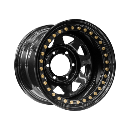 16x10 -44p Genuine Beadlock Triangle Spoke Steel Wheels