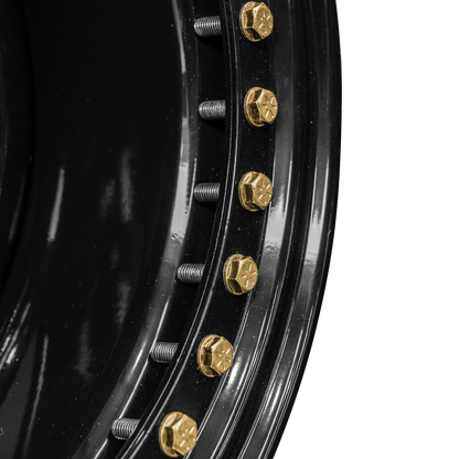 15x10 -44p Genuine Beadlock Triangle Spoke Steel Wheels