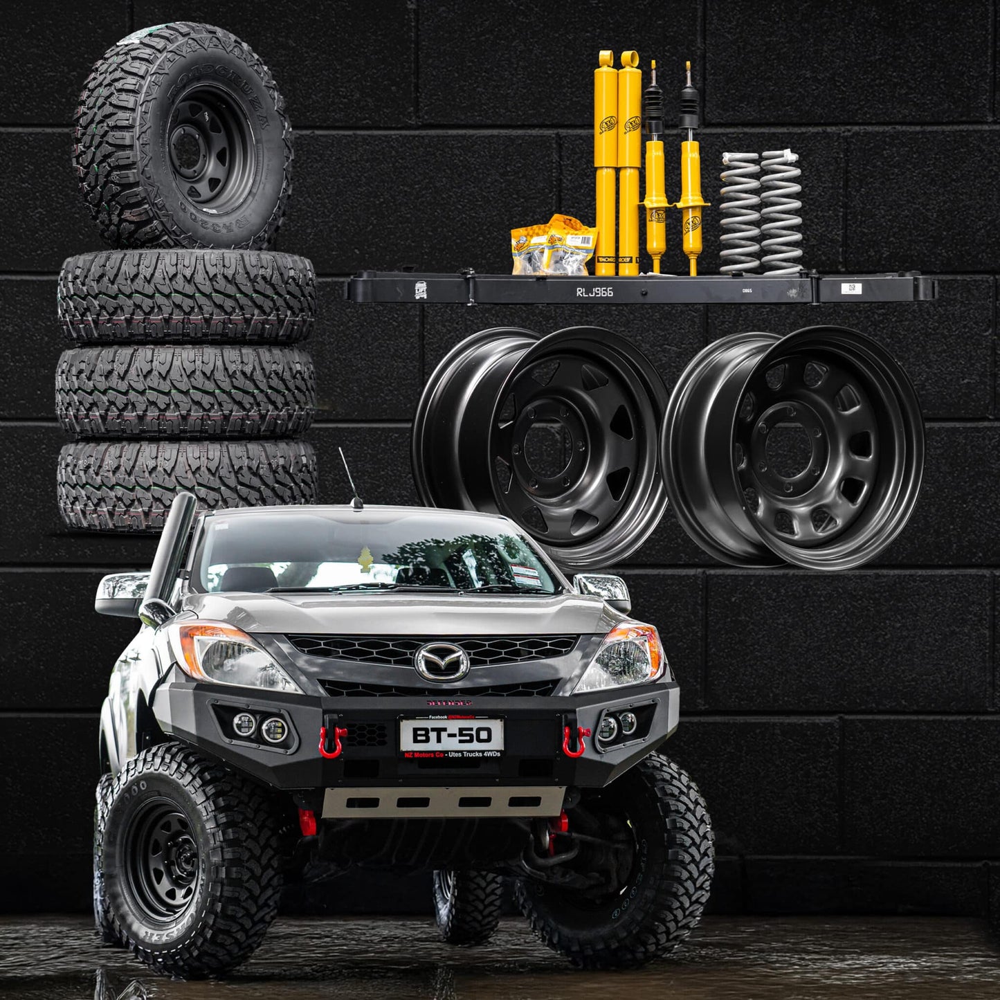 Lift, Wheel & Tyre Package — to suit Mazda BT-50 2012-2020