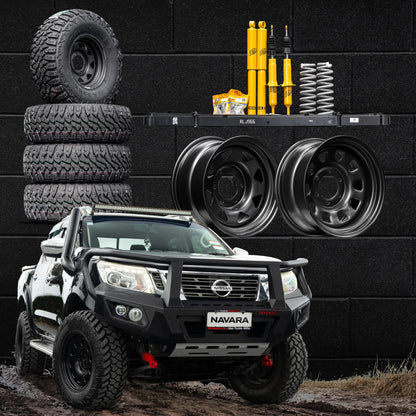 Lift, Wheel & Tyre Package — to suit Nissan Navara 2015-2021