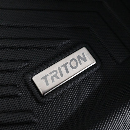 Heavy-Duty Floor Mats to suit Mitsubishi Triton 2015-2023 — Full set - Front + Rear