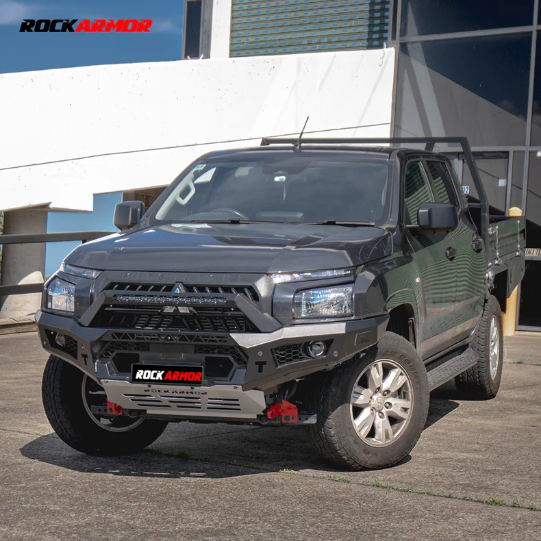 Rockarmor Gt Hoopless Bullbar Combo Pack - Mitsubishi Mv Triton 2024