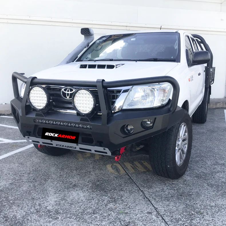 Rockarmor Gt Hoop Steel Bullbar - Toyota Hilux N70 12-15