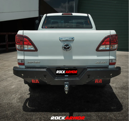 Rockamor Elite Steel Rear Step / Towbar To Suit Mazda Bt50  2011-2020