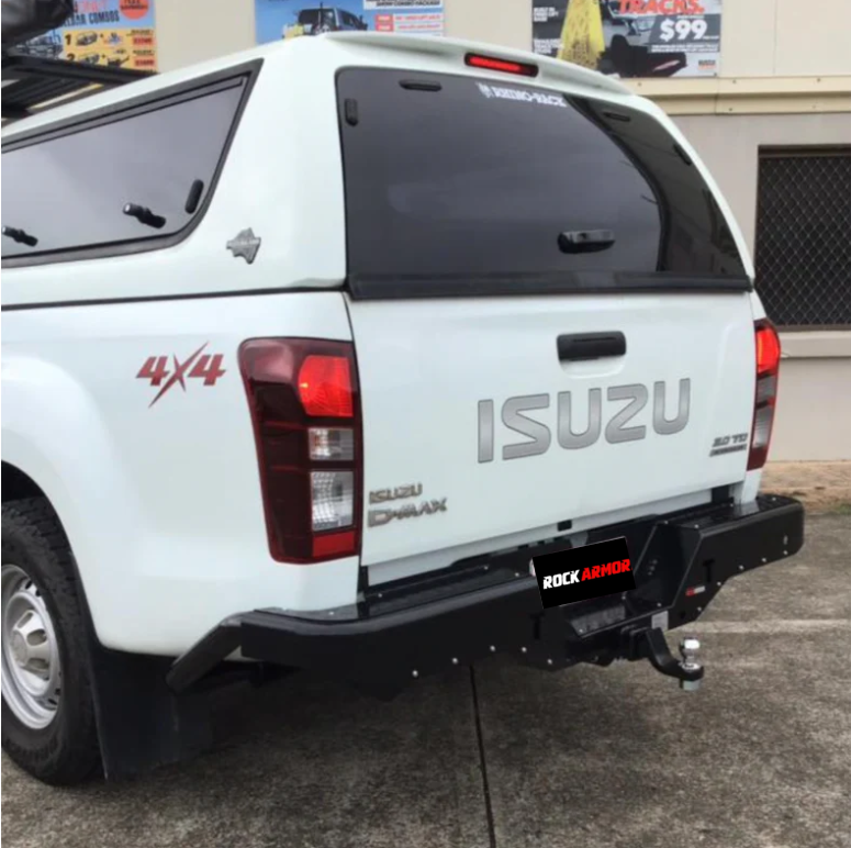 Rockamor Elite Steel Rear Step / Towbar To Suit Mazda Bt50  2011-2020