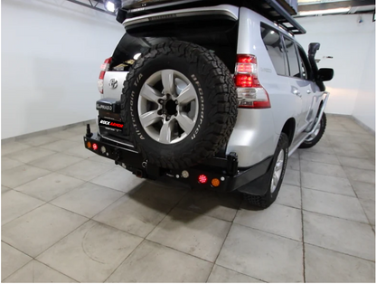 Rockarmor Steel Dual Wheel Carrier To Suit Toyota Landcruiser 150 Series 2009 To Current