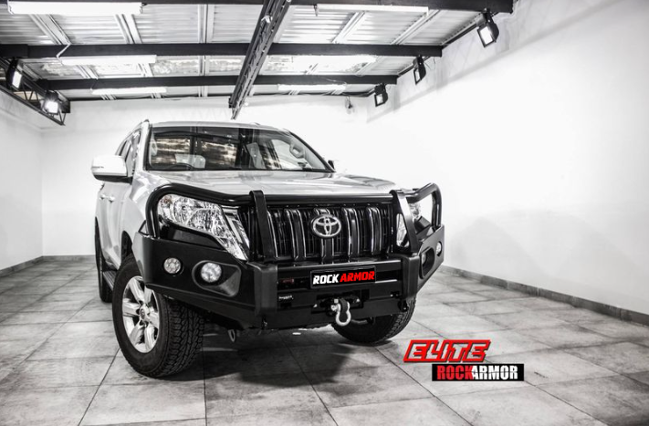 Rockarmor Elite Steel Bullbar To Suit Toyota Prado Fj150 2018-Current (Full Bar Replacement)